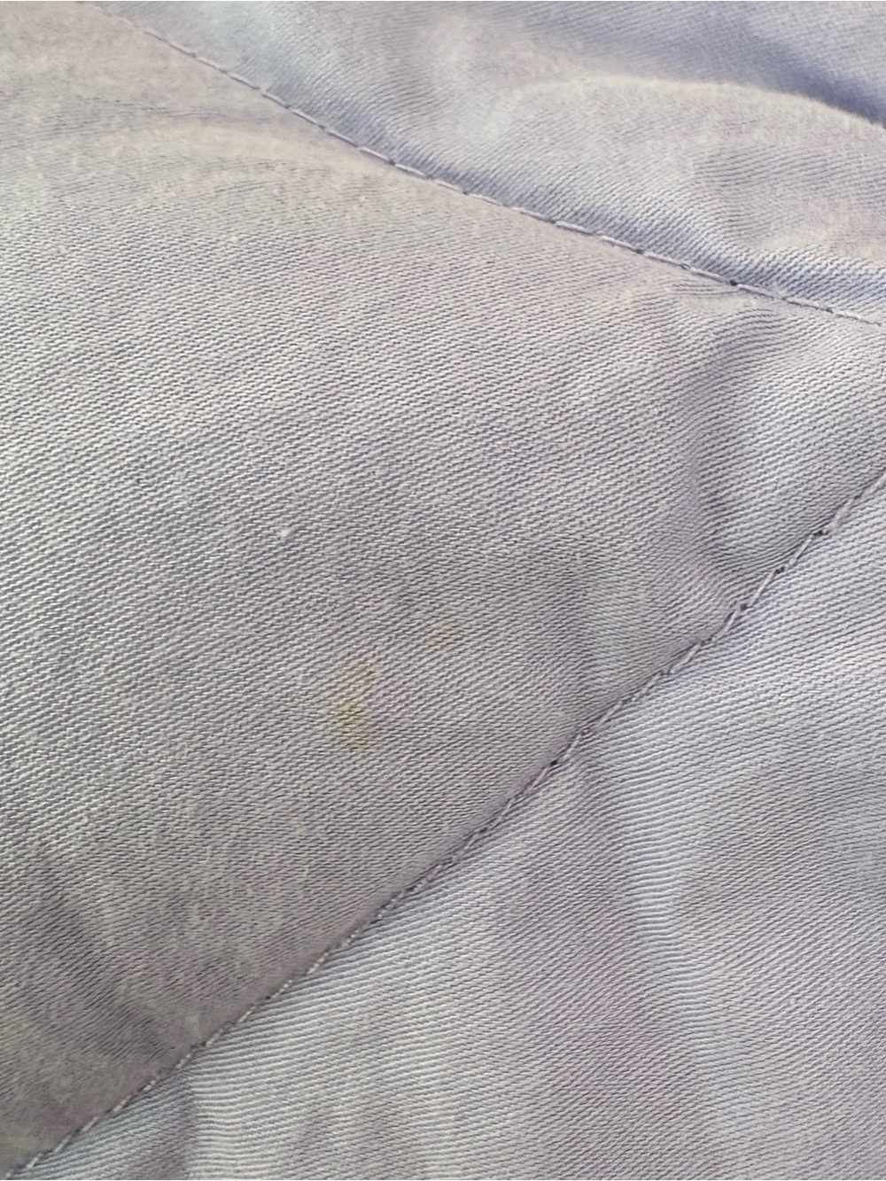 Lavender Quilted Goose Down Wrap Puffer Jacket - Picture 10 of 12